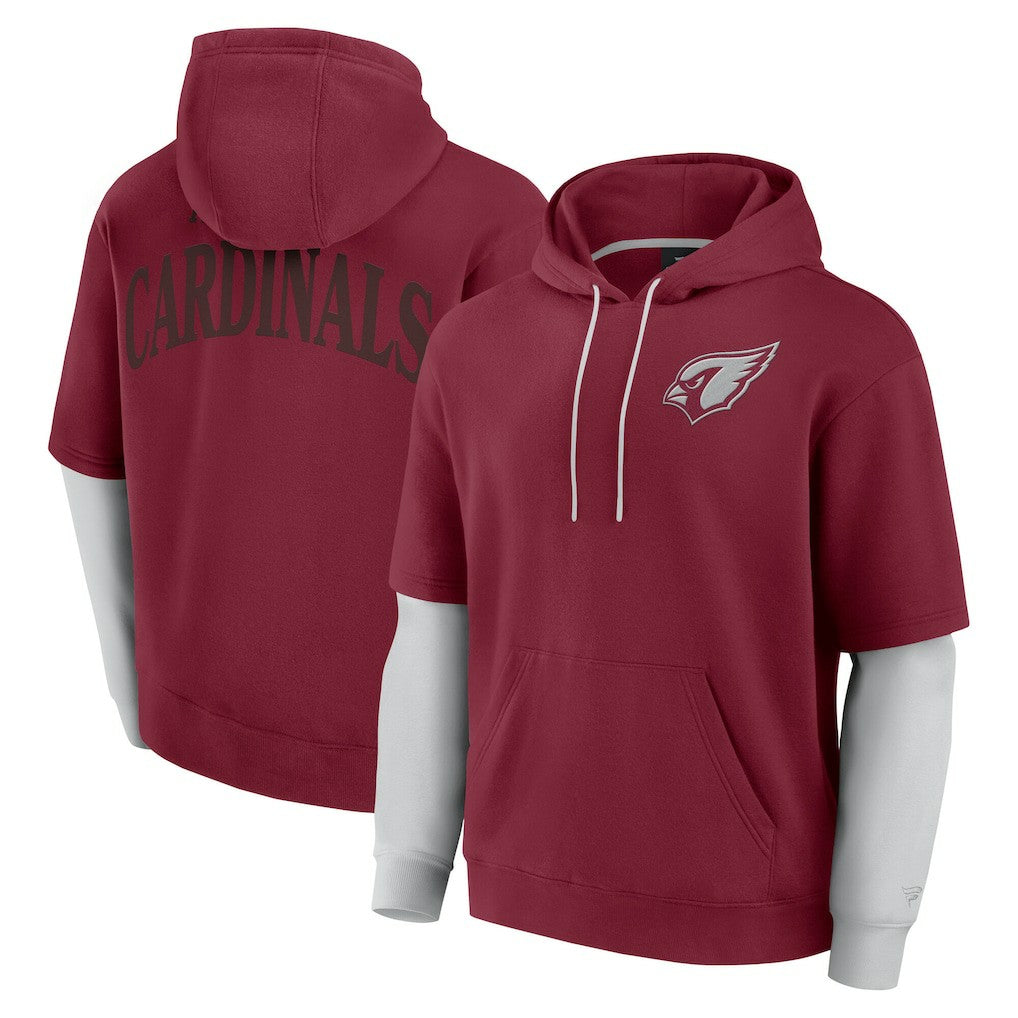 Unisex Sleek Elements Pullover Hoodie - Arizona Cardinals