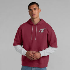 Unisex Sleek Elements Pullover Hoodie - Arizona Cardinals