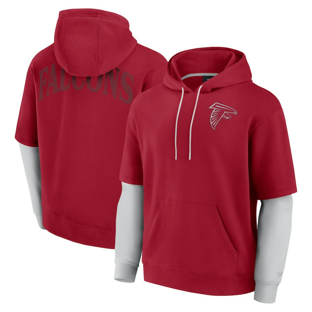 Unisex Sleek Elements Pullover Hoodie - Atlanta Falcons