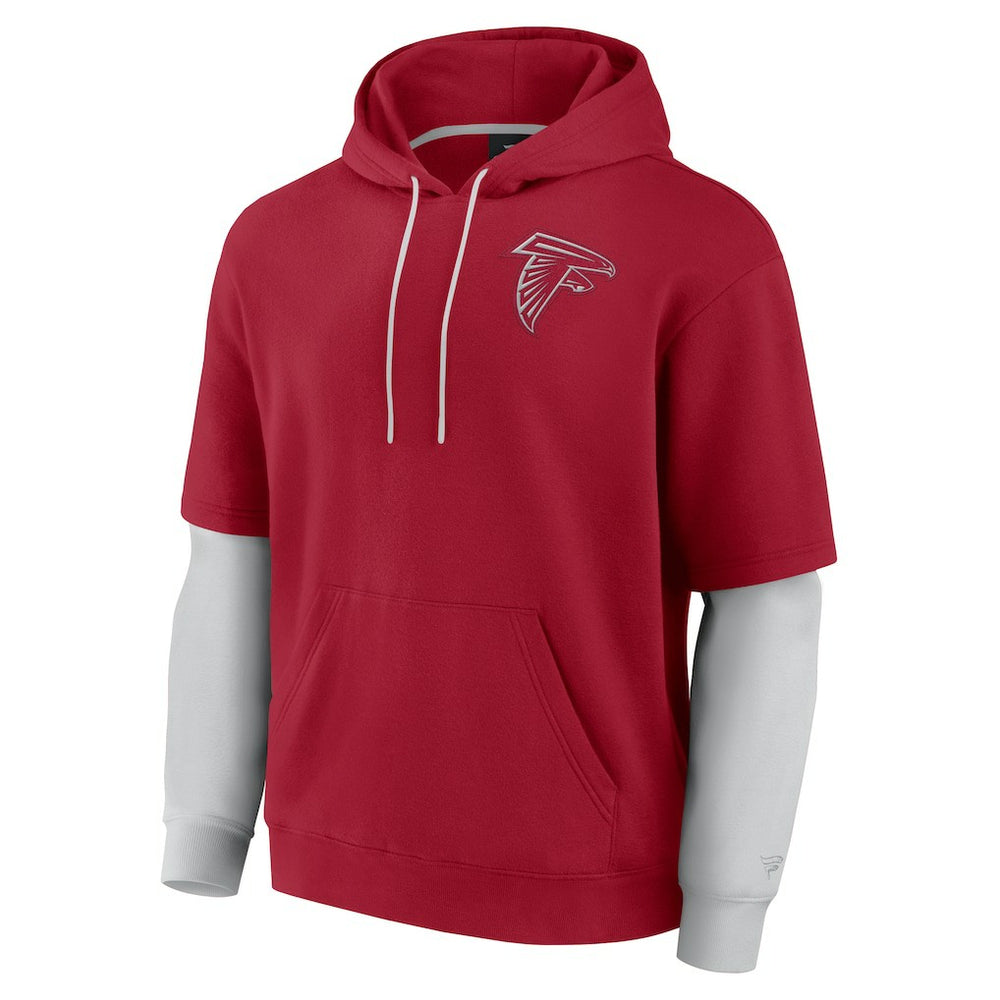 Unisex Sleek Elements Pullover Hoodie - Atlanta Falcons
