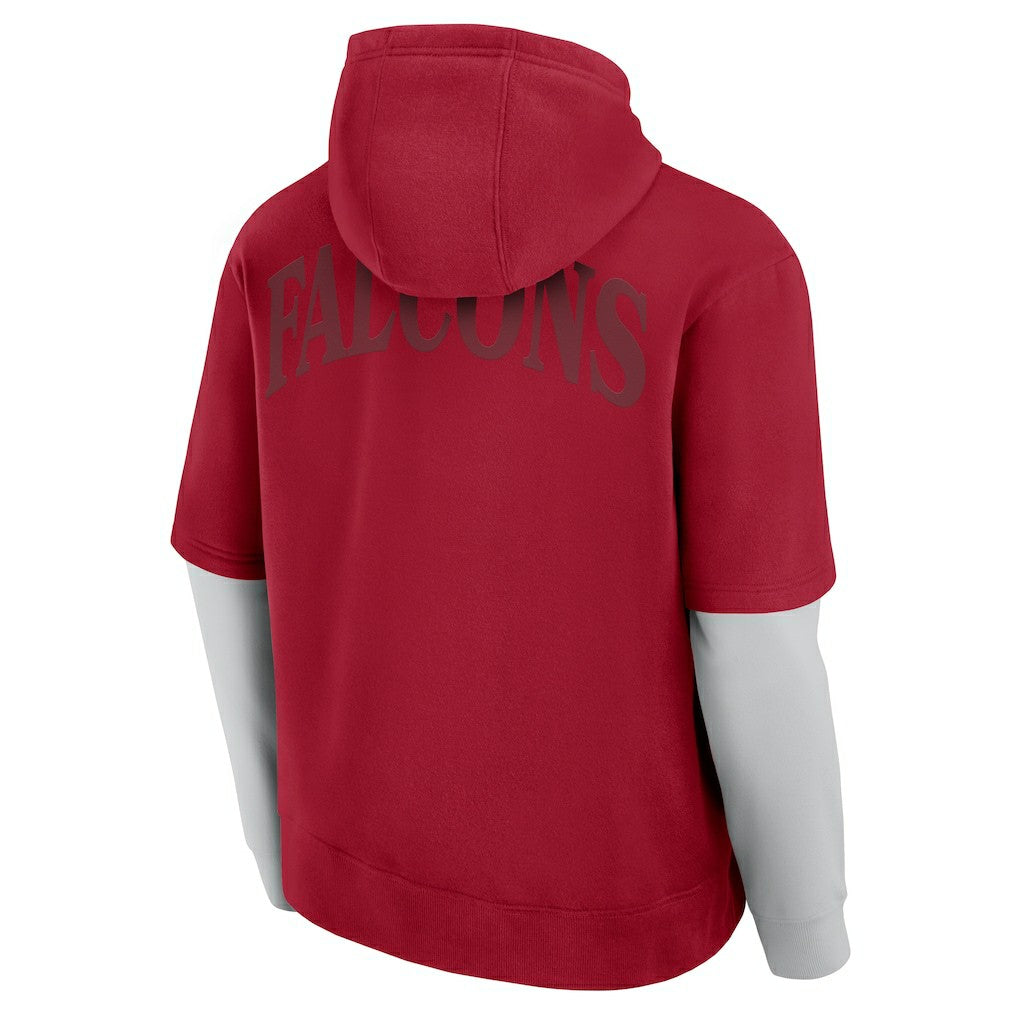 Unisex Sleek Elements Pullover Hoodie - Atlanta Falcons