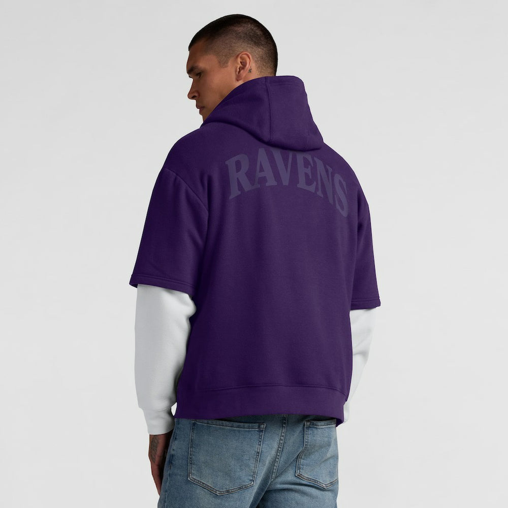 Unisex Sleek Elements Pullover Hoodie - Baltimore Ravens