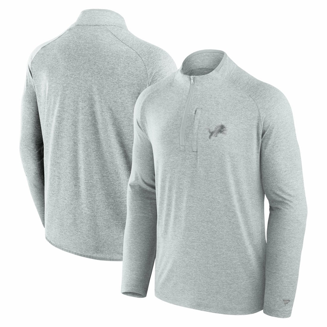 Unisex Front Office Performance Primary Quarter-Zip Jacket - Detroit Lions