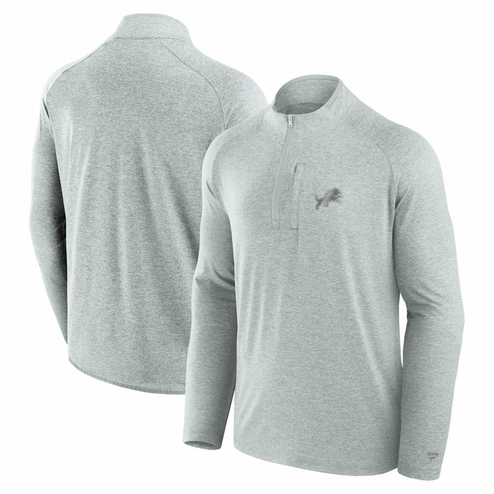 Unisex Front Office Performance Primary Quarter-Zip Jacket - Detroit Lions