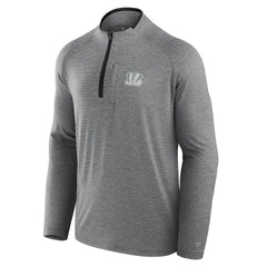 Unisex Front Office Performance Primary Quarter-Zip Jacket - Cincinnati Bengals