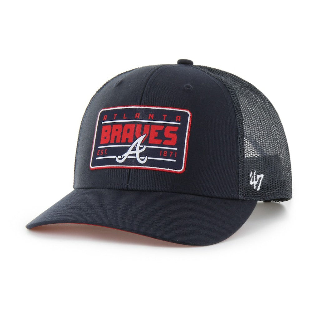 MLB Atlanta Braves '47 Hardline Trucker Adjustable Hat