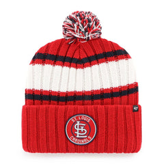 MLB St. Louis Cardinals '47 Plateau Cuffed Knit Hat with Pom
