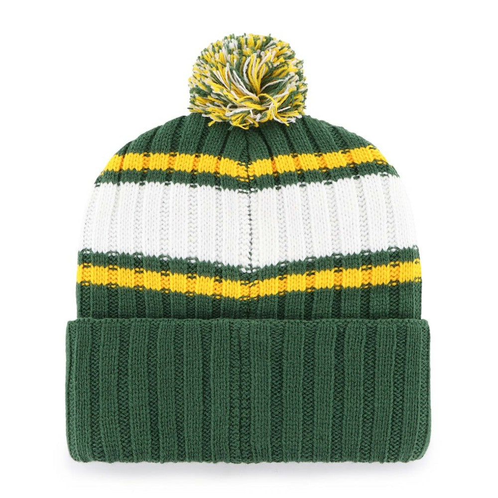 MLB Oakland Athletics '47 Plateau Cuffed Knit Hat with Pom