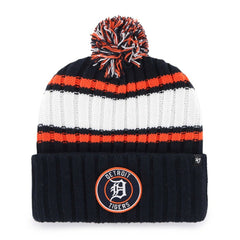 MLB Detroit Tigers '47 Plateau Cuffed Knit Hat with Pom