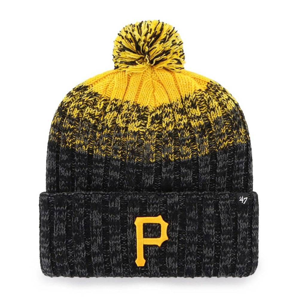 MLB Pittsburgh Pirates '47 Cascade Cuffed Knit Hat with Pom