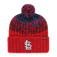 MLB St. Louis Cardinals '47 Cascade Cuffed Knit Hat with Pom