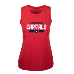 NHL Red Alexander Ovechkin Washington Capitals Levelwear Women's Macy Player Name & Number Tank Top