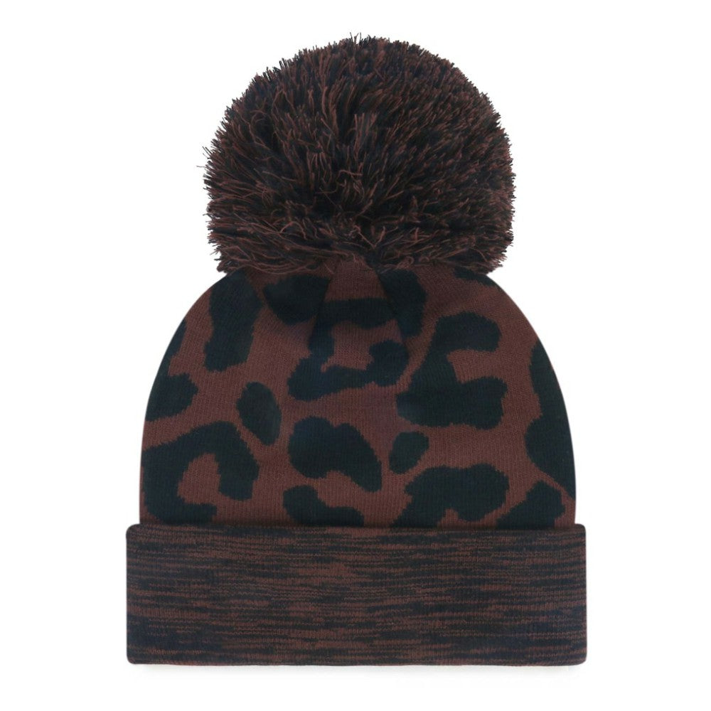 MLB Texas Rangers '47 Women's Rosette Cuffed Knit Hat with Pom