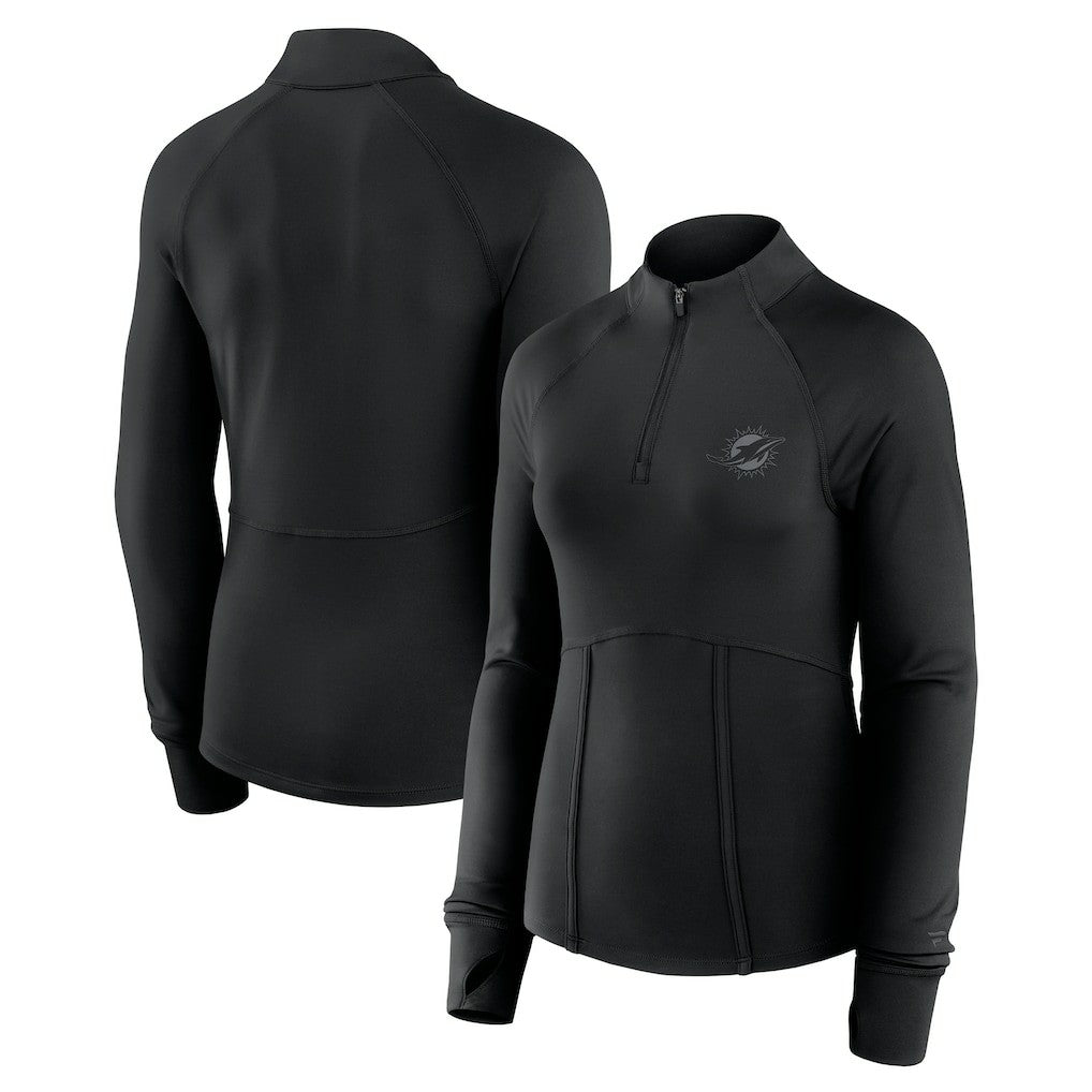 Women's Elements Quarter-Zip Jacket - Miami Dolphins