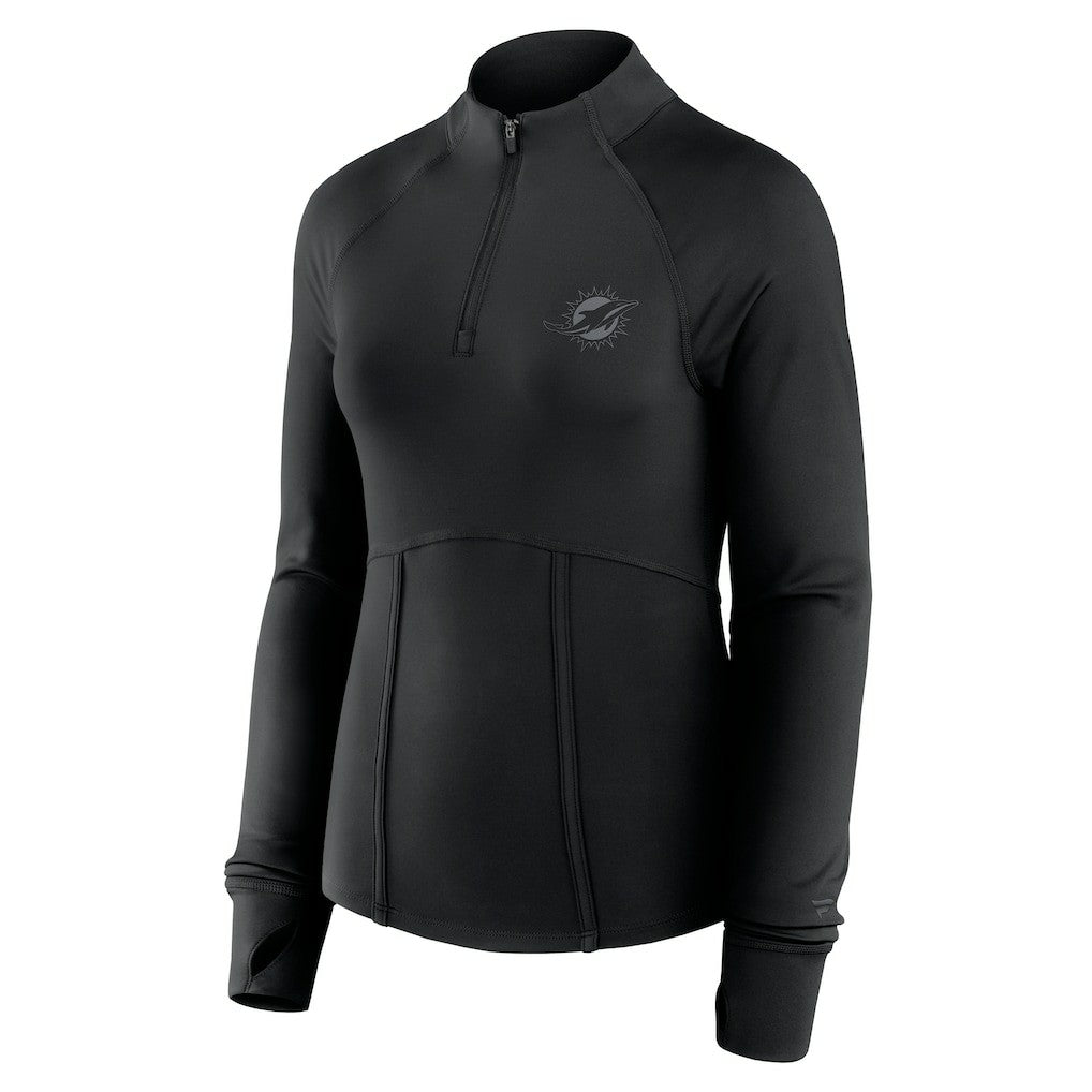 Women's Elements Quarter-Zip Jacket - Miami Dolphins