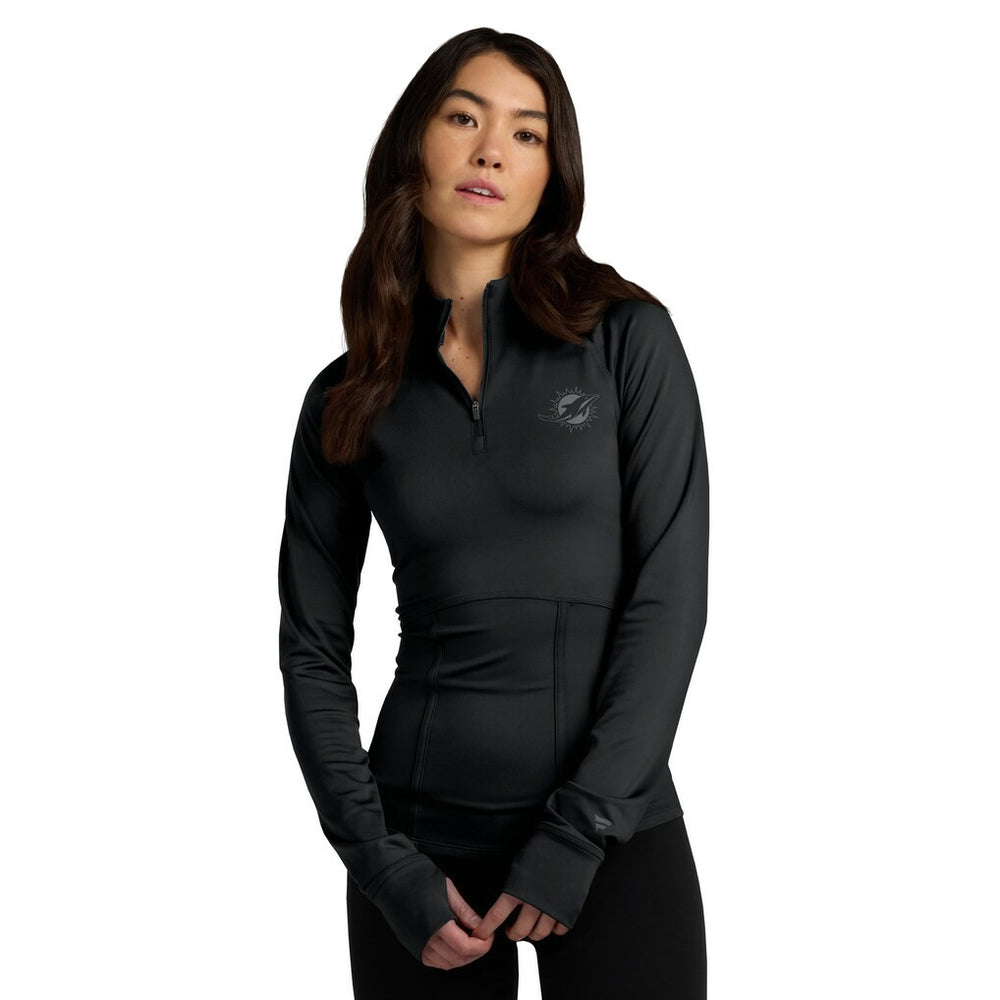 Women's Elements Quarter-Zip Jacket - Miami Dolphins