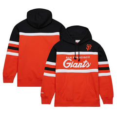 MLB San Francisco Giants Mitchell & Ness Head Coach Pullover Hoodie