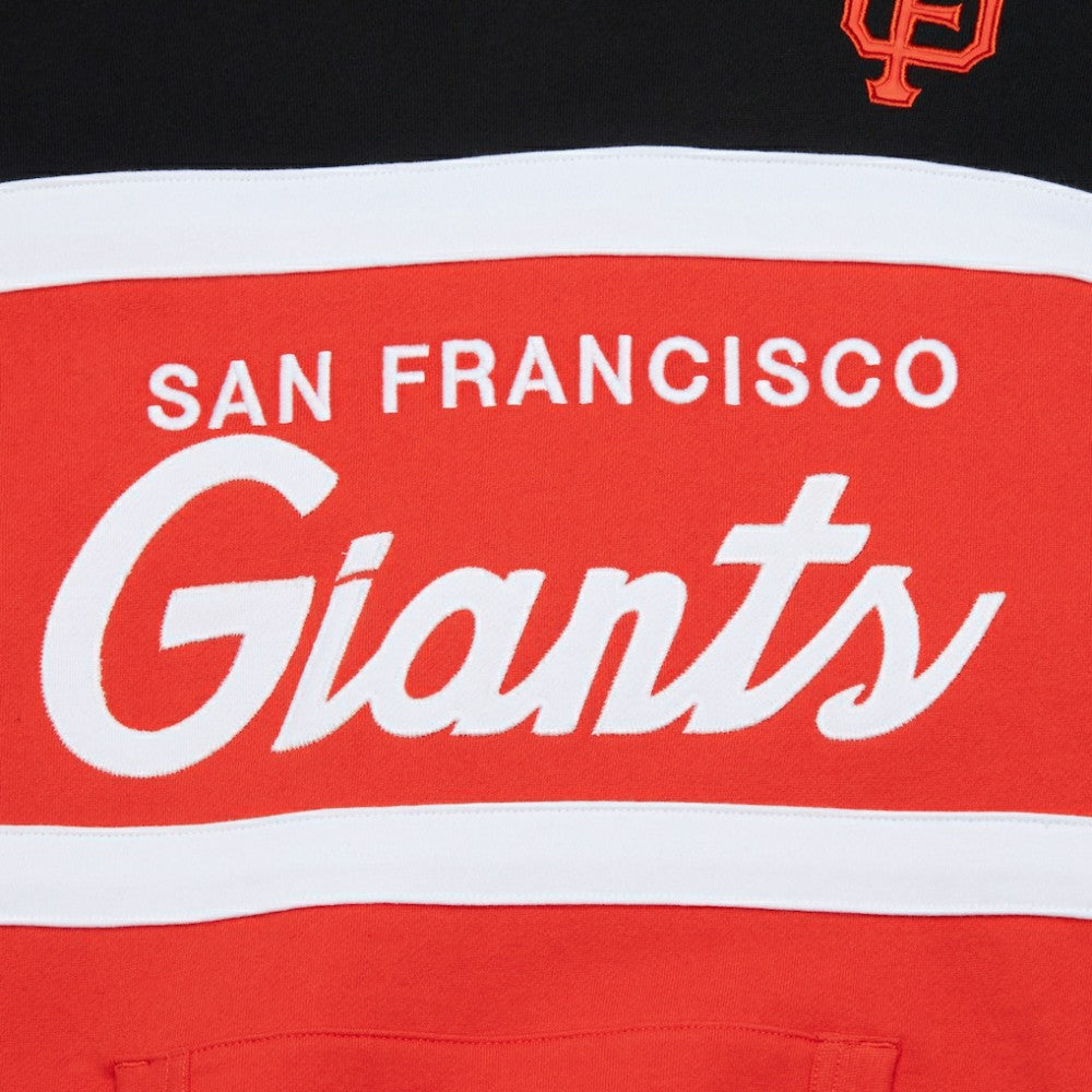 MLB San Francisco Giants Mitchell & Ness Head Coach Pullover Hoodie