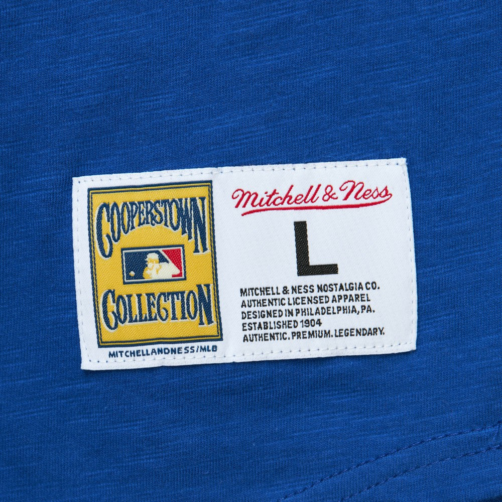 MLB Milwaukee Brewers Mitchell & Ness Cooperstown Collection Legendary Raglan Slub Henley 3/4-Sleeve T-Shirt