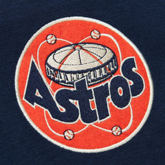 MLB Houston Astros Mitchell & Ness Cooperstown Collection Legendary Raglan Slub Henley 3/4-Sleeve T-Shirt