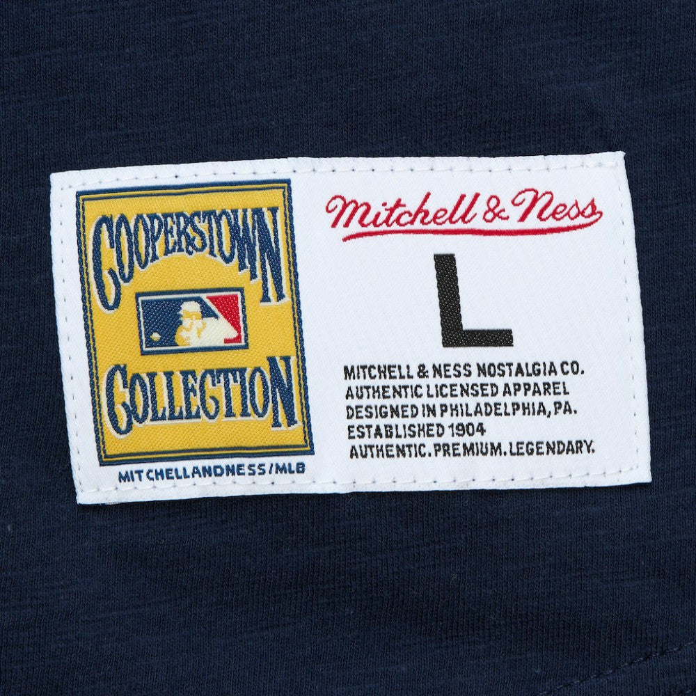 MLB Houston Astros Mitchell & Ness Cooperstown Collection Legendary Raglan Slub Henley 3/4-Sleeve T-Shirt