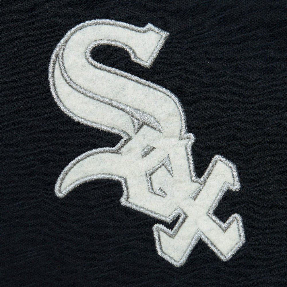 MLB Chicago White Sox Mitchell & Ness Cooperstown Collection Legendary Raglan Slub Henley 3/4-Sleeve T-Shirt