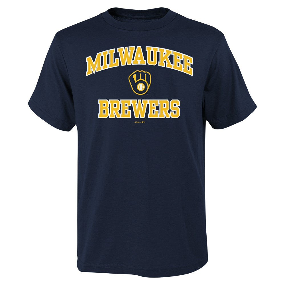 MLB Milwaukee Brewers Youth Heart & Soul T-Shirt