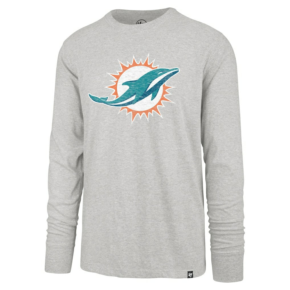 '47 Premier Franklin Long Sleeve T-Shirt - Miami Dolphins