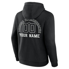 MLB Arizona Diamondbacks Monochrome Personalized Name & Number Pullover Hoodie