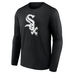 MLB Chicago White Sox Monochrome Personalized Name & Number Long Sleeve T-Shirt