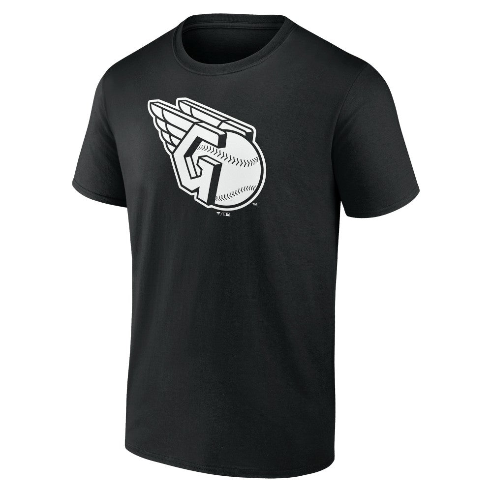 MLB Cleveland Guardians Monochrome Personalized Name & Number T-Shirt