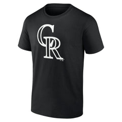 MLB Colorado Rockies Monochrome Personalized Name & Number T-Shirt