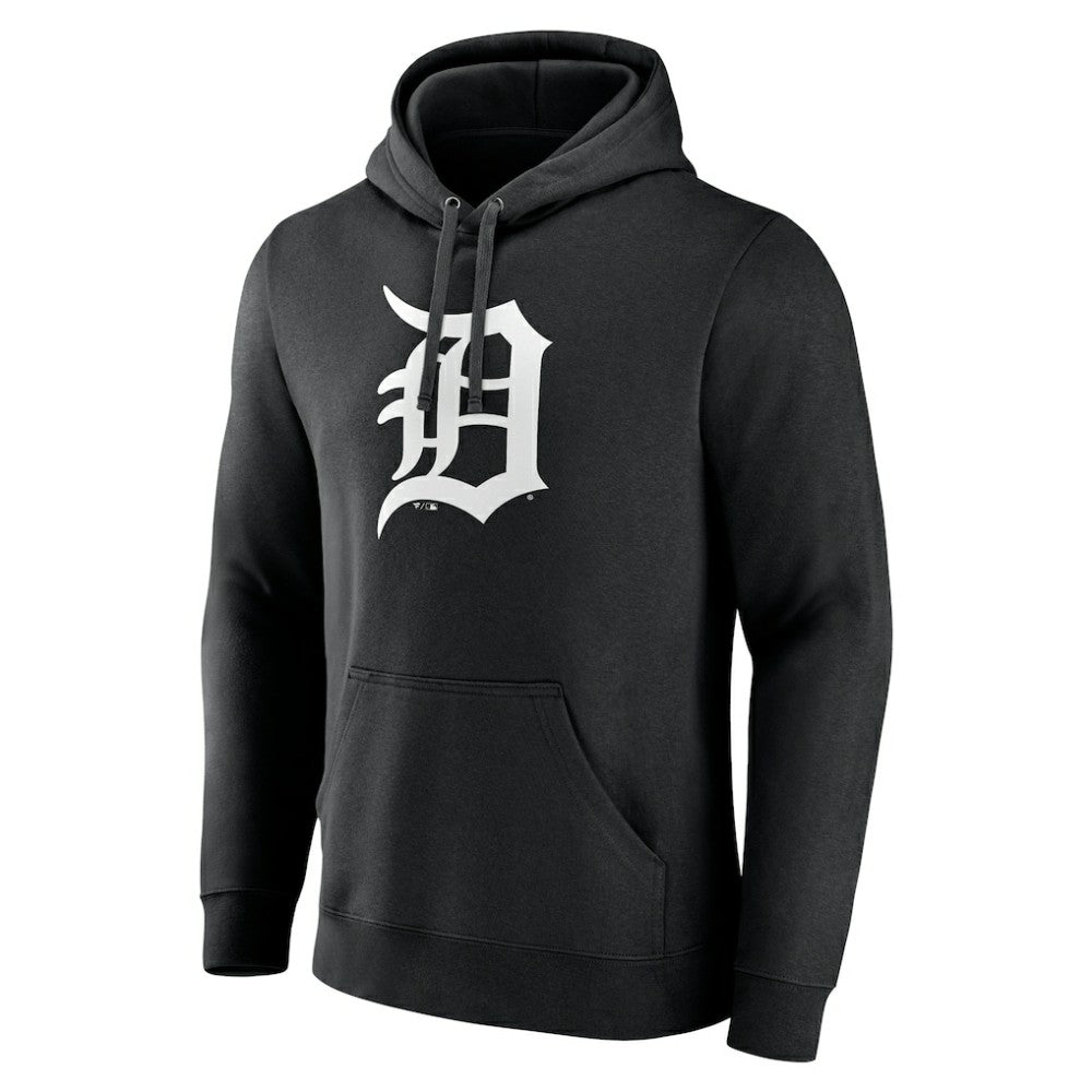 MLB Detroit Tigers Monochrome Personalized Name & Number Pullover Hoodie