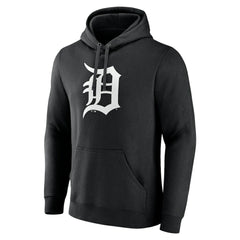 MLB Detroit Tigers Monochrome Personalized Name & Number Pullover Hoodie
