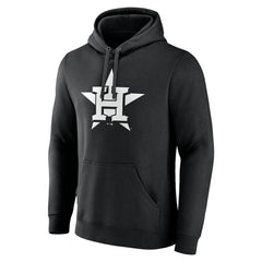 MLB Houston Astros Monochrome Personalized Name & Number Pullover Hoodie
