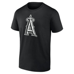 MLB Los Angeles Angels Monochrome Personalized Name & Number T-Shirt