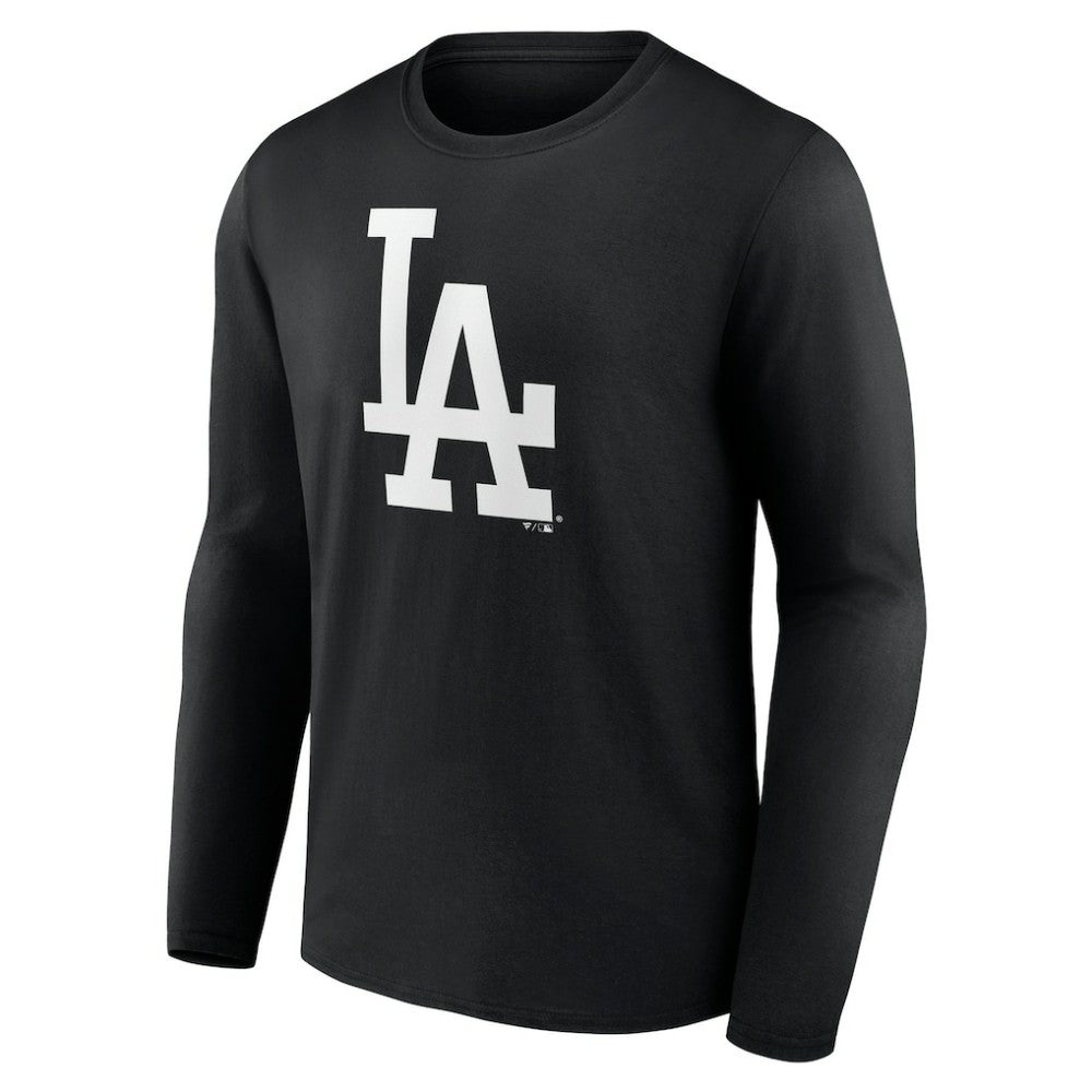MLB Los Angeles Dodgers Monochrome Personalized Name & Number Long Sleeve T-Shirt