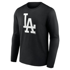 MLB Los Angeles Dodgers Monochrome Personalized Name & Number Long Sleeve T-Shirt