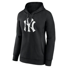 MLB New York Yankees Women's Monochrome Personalized Name & Number Pullover Hoodie