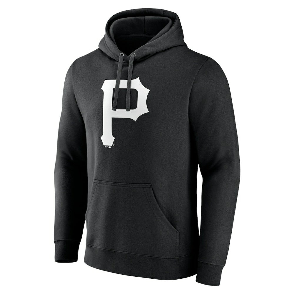 MLB Pittsburgh Pirates Monochrome Personalized Name & Number Pullover Hoodie