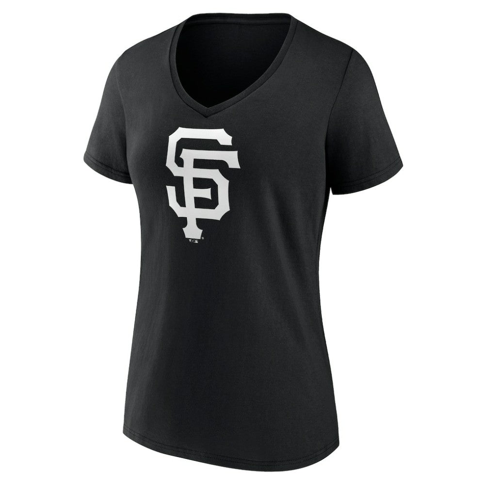 MLB San Francisco Giants Women's Monochrome Personalized Name & Number V-Neck T-Shirt