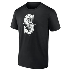 MLB Seattle Mariners Monochrome Personalized Name & Number T-Shirt