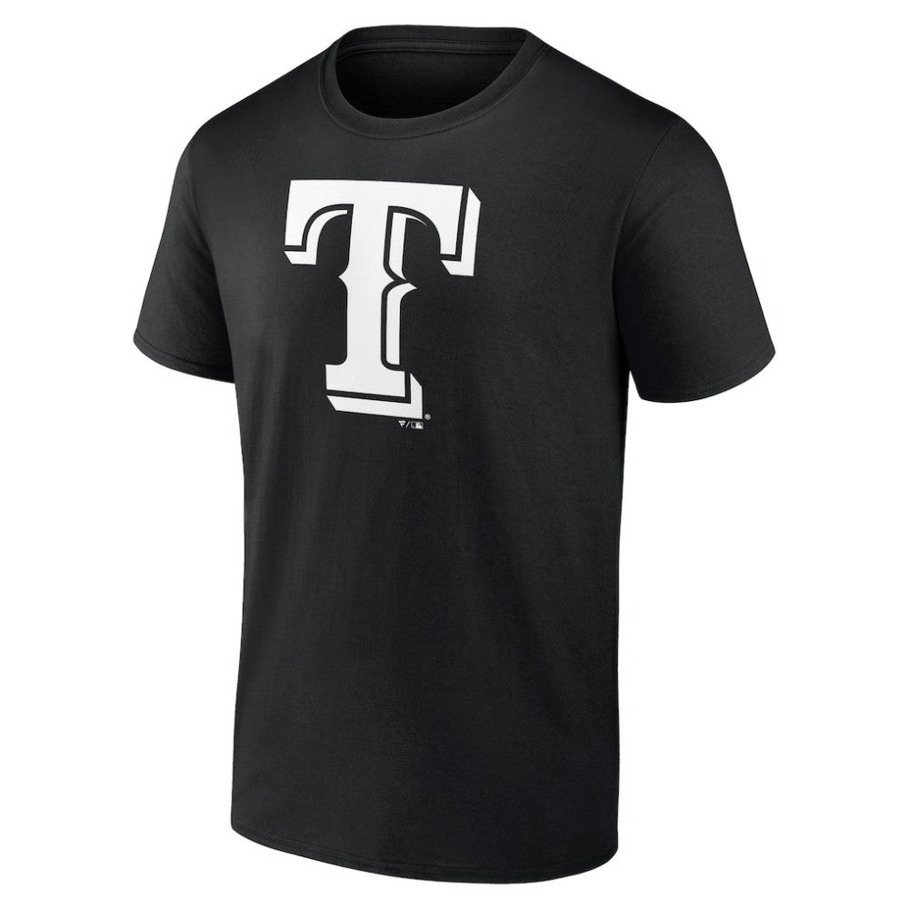MLB Texas Rangers Monochrome Personalized Name & Number T-Shirt