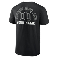 MLB Toronto Blue Jays Monochrome Personalized Name & Number T-Shirt