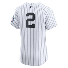 MLB Derek Jeter New York Yankees Nike Home 2020 Hall of Fame Induction Patch Elite Player Jersey