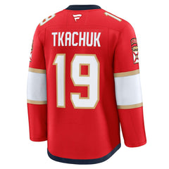 NHL Red Matthew Tkachuk Florida Panthers Fanatics Home Premium Jersey