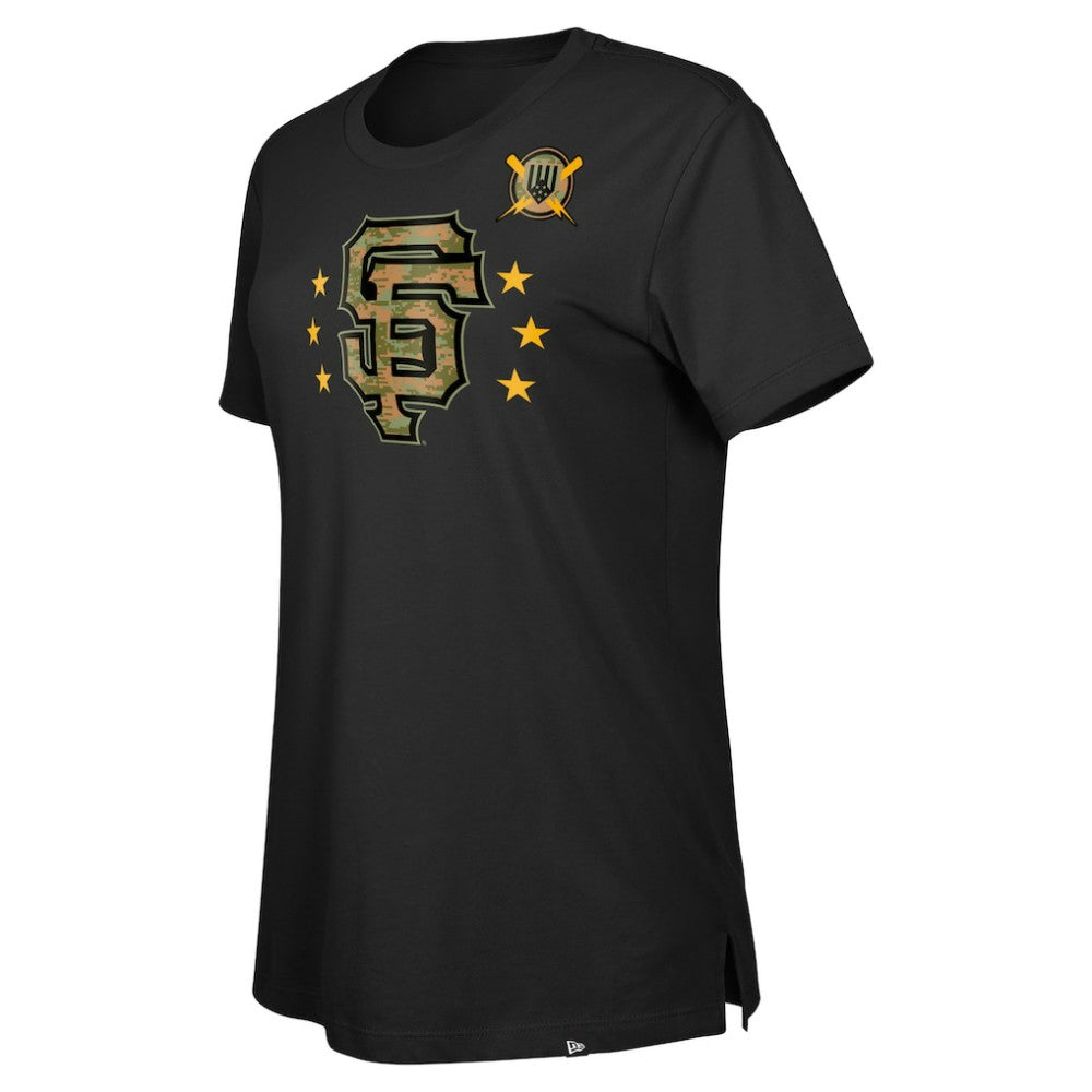 MLB San Francisco Giants New Era Women's Armed Forces Day T-Shirt