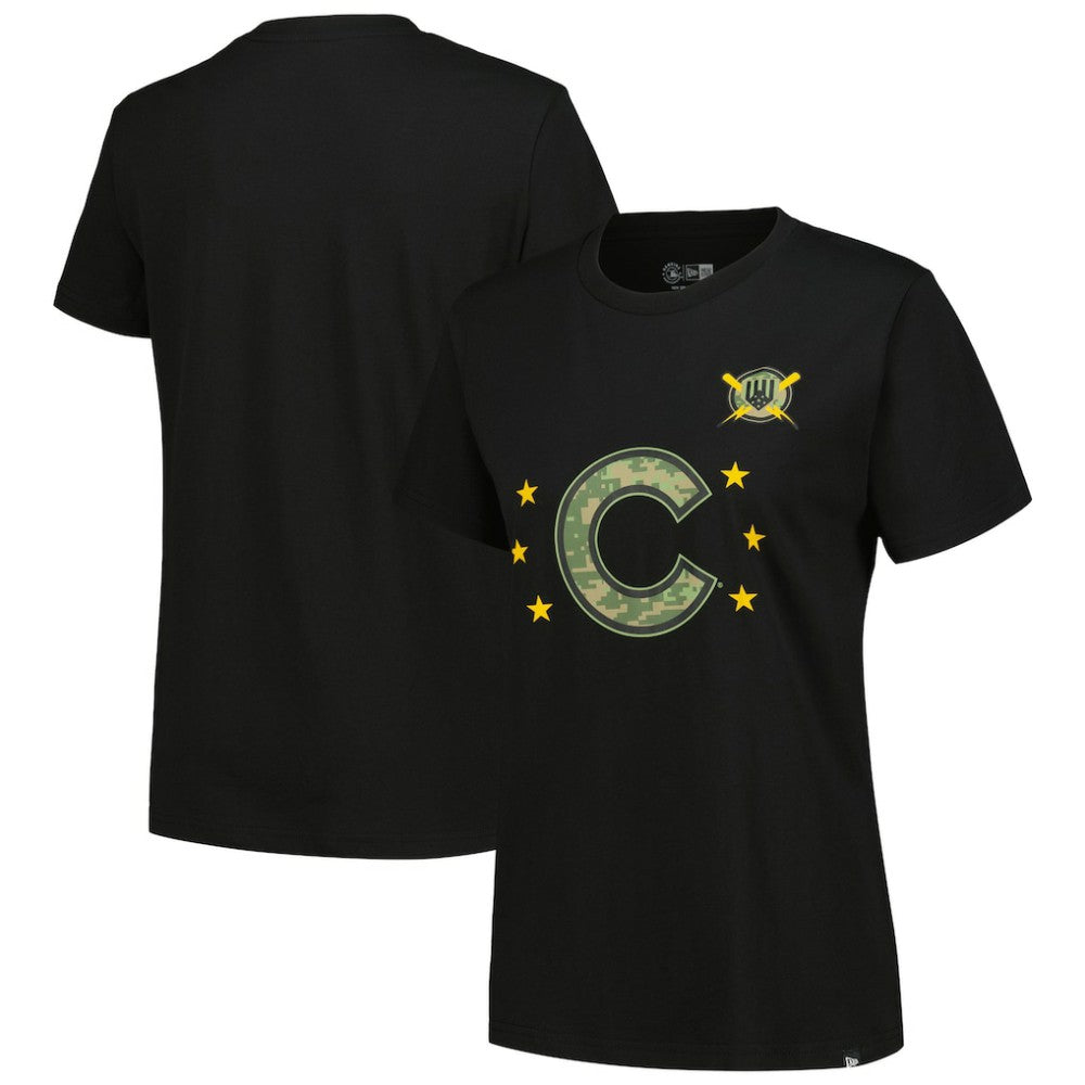 MLB Chicago Cubs New Era Women's Armed Forces Day T-Shirt