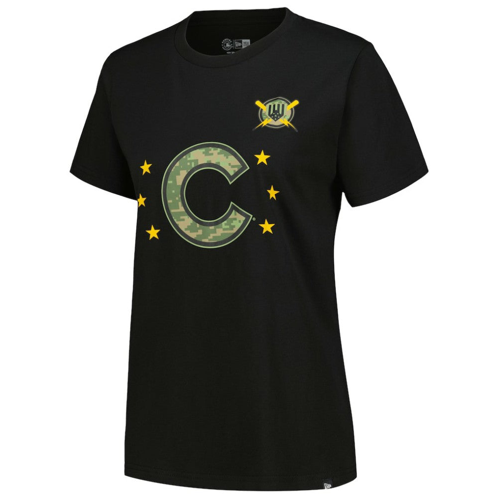 MLB Chicago Cubs New Era Women's Armed Forces Day T-Shirt