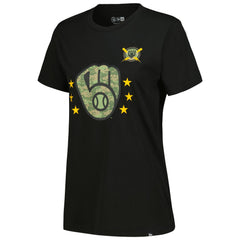 MLB Milwaukee Brewers New Era Women's Armed Forces Day T-Shirt